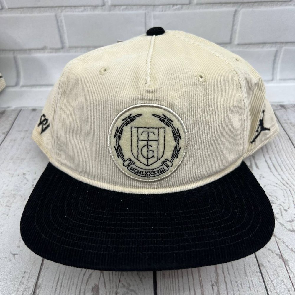 Honor the Gift x Jordan The Inner City Jumpman Corduroy Hat Strapback Cap New